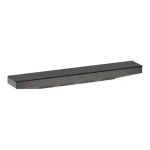 Боковой душ-полочка Hansgrohe Rainfinity 500 1jet, Brushed Black Chrome (26243340) - Фото 1