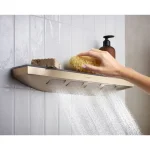 Боковой душ-полочка Hansgrohe Rainfinity 500 1jet, Polished Gold Optic (26243990) - Фото 2