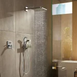 Верхний душ Hansgrohe Raindance Select E 300 1jet Air EcoSmart с потолочным держателем, Brushed Black Chrome (26251340) - Фото 2