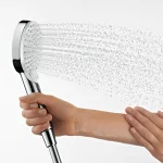 Ручной душ Hansgrohe Crometta Vario EcoSmart 9 л/мин, White/Chrome (26332400) - Фото 2