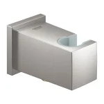 Держатель ручного душа Grohe Euphoria Cube с выводом воды, суперсталь (26370DC0) - Фото 1