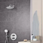 Верхній душ Grohe New Tempesta 210 з душовим кронштейном, хром - Фото 3