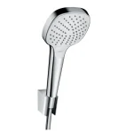 Душевой набор Hansgrohe Croma Select E Vario 125, белый/хром (26425400) - Фото 1