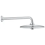 Верхний душ Grohe Euphoria 260 с душевым кронштейном, 3 режима струи, хром - Фото 1