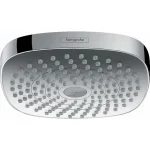 Верхній душ Hansgrohe Croma Select E 180 2jet, білий / хром (26524400) - Фото 1