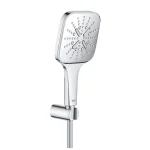 Душовий гарнітур Grohe Rainshower Smartactive Cube 130, хром (26589000) - Фото 1