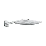 Верхній душ Hansgrohe Pura Vida 400 EcoSmart з власником, хром (26602000) - Фото 1