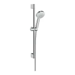 Душевой набор Hansgrohe Crometta 100 Vario 65, белый/хром (26651400) - Фото 1