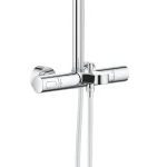 Душевая система с термостатом Grohe Rainshower Smartactive 310, хром (26657000) - Фото 2