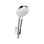 Душевой набор Hansgrohe Crometta 100 1Jet 125, белый/хром (26690400) - Фото 1