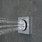 Боковий душ GROHE Rainshower AQUA CUBE 2 типи струи, хром (26802000) - Фото 2