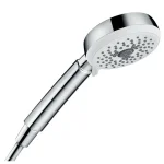 Ручний душ Hansgrohe Crometta 100 Multi EcoSmart 9л / хв, білий / хром (26826400) - Фото 1