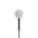 Ручной душ Hansgrohe Crometta 100 1jet EcoSmart 9л/мин, белый/хром (26828400) - Фото 2