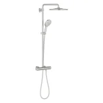 Душевая система Grohe Rainshower Smartactive 310 с термостатом, суперсталь (26836DC0) - Фото 1