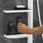 Душевая система, Hansgrohe Rainfinity Showerpipe 360 1jet, Matt White (26842700) - Фото 3
