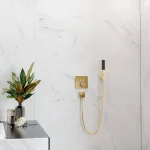 Ручной душ Hansgrohe Rainfinity 1jet EcoSmart, Brushed Bronze (26867140) - Фото 2