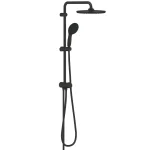 Душевая система Grohe Tempesta System 250 Flex с переключателем настенного монтажа, черный матовый (269802431) - Фото 1