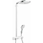 Душевая система Hansgrohe Raindance Select E Showerpipe 300 3jet, белый/хром (27127400) - Фото 1
