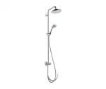 Душова система Hansgrohe Croma 220 1jet Showerpipe, хром (27224000) - Фото 1
