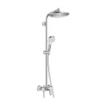 Душова система Hansgrohe Crometta S 240 1jet Showerpipe, хром (27269000) - Фото 1
