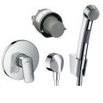 Комплект скрытого монтажа Hansgrohe Logis, хром (20180007) - Фото 1