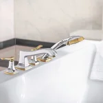 Ручной душ Hansgrohe Raindance Classic 100 3jet, chrome/gold optic (28548090) - Фото 2