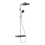 Душова система Hansgrohe Activera S Showerpipe 240 1jet EcoSmart ShowerTablet Select 360, Chrome (28638000) - Фото 1