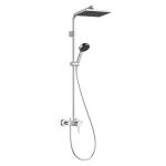 Душова система Hansgrohe Activera Q 290/180 1jet EcoSmart із змішувачем, Chrome (28747000) - Фото 1