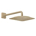 Верхній душ Axor Citterio C 270х270 1jet EcoSmart+ P зі стіновим кронштейном, Brushed Bronze (28791140) - Фото 1
