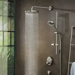 Верхний душ Hansgrohe Raindance S 240 Showerpipe PowderRain EcoSmart+ 1jet, Chrome (28821000) - Фото 2