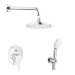 Комплект для душу Grohe, хром (29047000_27541001_28576000_26406003) - Фото 1