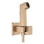 Комплект гигиенического душа Hansgrohe E EcoSmart+ на холодную воду, Brushed Bronze (29231140) - Фото 1