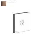 Боковая форсунка Gessi Rettangolo, распылитель, Copper Bruched PVD (32979708) - Фото 1
