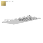 Душевая лейка Gessi Rettangolo, настенная, Bruched Brass PVD (33095727) - Фото 1