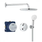 Душевая система скрытого монтажа Grohe Grohtherm с Tempesta 250, хром (34872000) - Фото 1