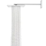 Верхний душ с держателем AXOR ShowerSolutions 300х300 2jet, хром (35318000) - Фото 2