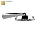 Верхній душ Gessi Cono, настінний, Bruched Brass PVD (45151727) - Фото 1