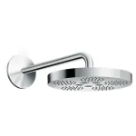 Верхній душ AXOR One 280 1jet з власником, хром (48491000) - Фото 1