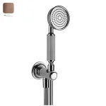Комплект для душа Gessi Venti 20, настенный, Copper Bruched PVD (65123708) - Фото 1