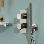 Ручний душ Ritmonio з гнучким шлангом L=150см та тримачем, Chrome (72J021CRL) - Фото 2