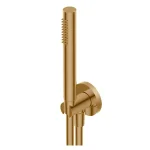 Ручной душ Ritmonio с гибким шлангом L=150сm и держателем, Brushed Gold (72J021GOX) - Фото 1