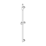 Душевая штанга Ritmonio 900 мм, Brushed (74N006IX) - Фото 1