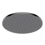 Верхний душ Ritmonio Soffioni d=300mm, ABS пластик, Brushed Black Chrome (75A013BLX) - Фото 1