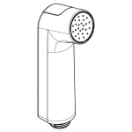 Гігієнічний душ Hansgrohe S, Matt White (94569700) - Фото 3