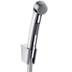 Гигиенический душ Hansgrohe с держателем на стене, хром (96907000) - Фото 1