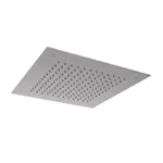 Верхний душ Almar Square Temptation 380, встраиваемый, 316 Brushed Stainless Steel (E044046.316) - Фото 1