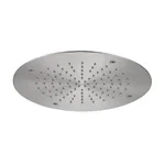 Верхній душ Almar Round Chromotherapy Temotion, вбудований, Brushed Stainless Steel (E044065.BS) - Фото 1