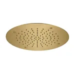 Верхній душ Almar Round Chromotherapy Temotion, вбудований, PVD Brushed High Brass (E044065.HB) - Фото 1