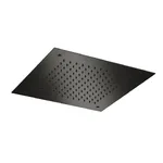 Верхний душ Almar Square Chromotherapy Temotion, встраиваемый, PVD Brushed Absolute Black (E044066.AB) - Фото 1