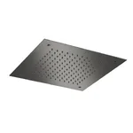 Верхній душ Almar Square Chromotherapy Temotion, вбудований, PVD Brushed Gun Metal (E044066.GM) - Фото 1